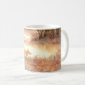Fox durch das Feld Kaffeetasse (VorderseiteRechts)
