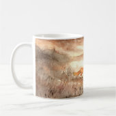 Fox durch das Feld Kaffeetasse (Links)