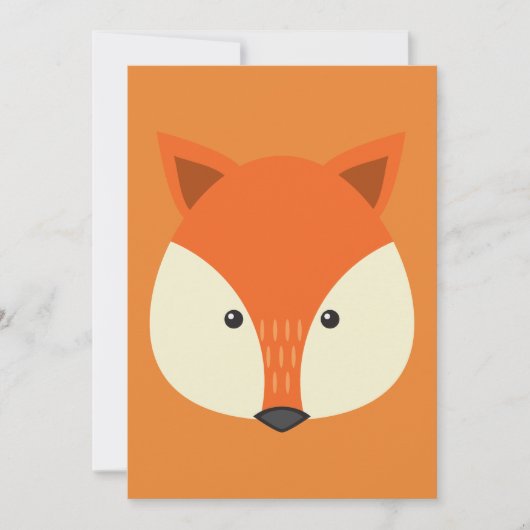 Fox-Einladung Einladung (Vorderseite)