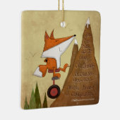 Fox Einrad-mehr als ein Eroberer Keramikornament (Rechts)