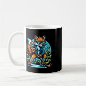 Fox Eishockey Cool Style Sonnenbrille  Kaffeetasse (Links)