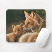 Fox-Entwurfs-Mausunterlage Mousepad (Mit Mouse)