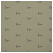 Fox fabric - earth colour stoff (Muster)