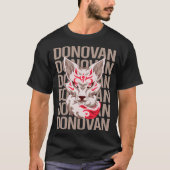 Fox Face - Donovan Name T-Shirt (Vorderseite)