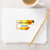 Fox Face Frucht Book Label Adressaufkleber (Insitu)