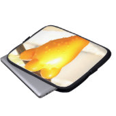 Fox Face Fruit Laptopschutzhülle (Vorne Knopf)