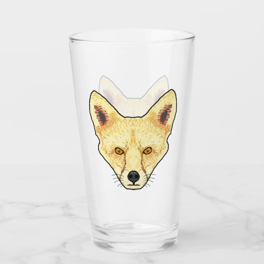 Fox Face Glas (Rückseite)