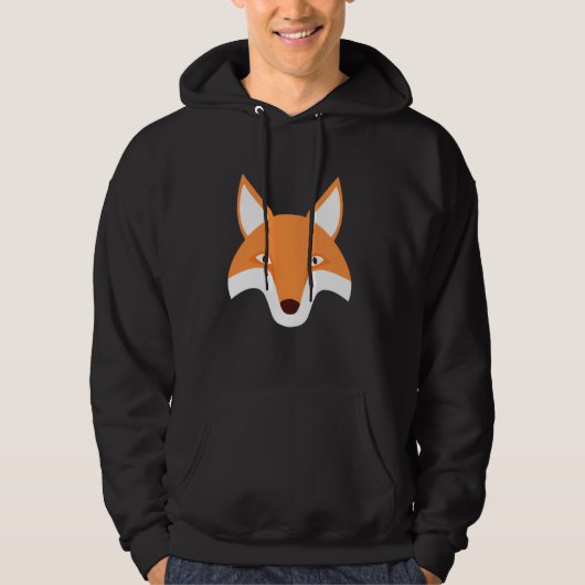 Fox Face Hoodie (Vorderseite)