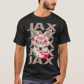 Fox Face - Jax Name T-Shirt (Vorderseite)