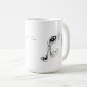 Fox Face Kaffeetasse (VorderseiteRechts)