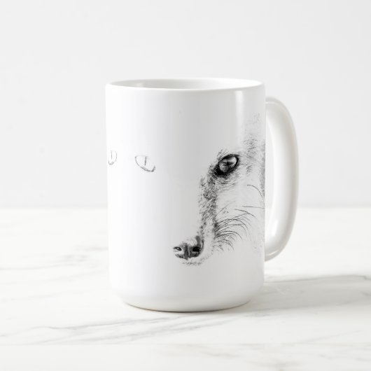 Fox Face Kaffeetasse (VorderseiteRechts)