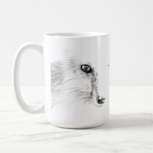 Fox Face Kaffeetasse (Links)
