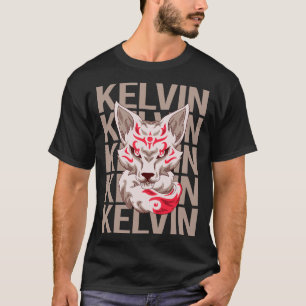 Fox Face - Kelvin Name T-Shirt