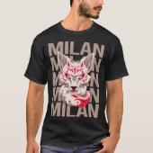 Fox Face - Mailand Name T-Shirt (Vorderseite)