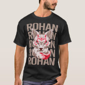 Fox Face - Rohan Name T-Shirt (Vorderseite)