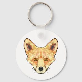 Fox Face Schlüsselanhänger