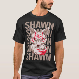 Fox Face - Shawn Name T-Shirt