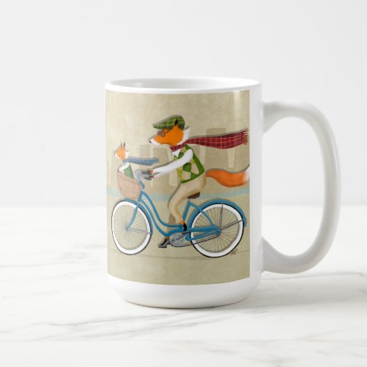 Fox-Fahrrad Kaffeetasse (Rechts)