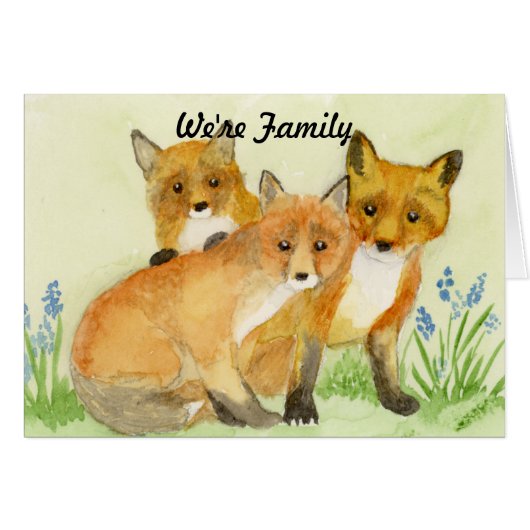 Fox-Familie (Vorderseite (Horizontal))