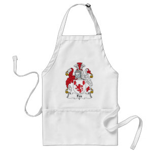 Fox-Familienwappen Schürze