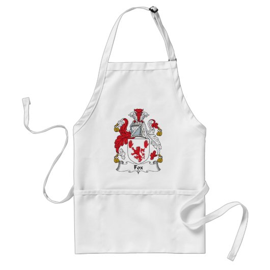 Fox-Familienwappen Schürze (Vorne)