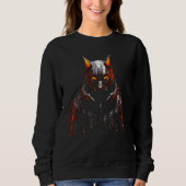 Fox Fantasy  Animal  Robot Fox Sweatshirt (Vorderseite)
