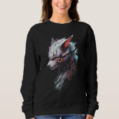Fox Fantasy Art  Animal Fox Sweatshirt (Vorderseite)