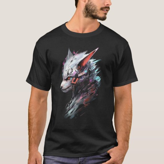 Fox Fantasy Art  Animal Fox T-Shirt (Vorderseite)