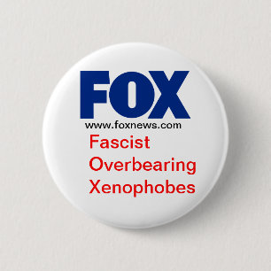 FOX (Faschist überlagernde Xenophobes) Button