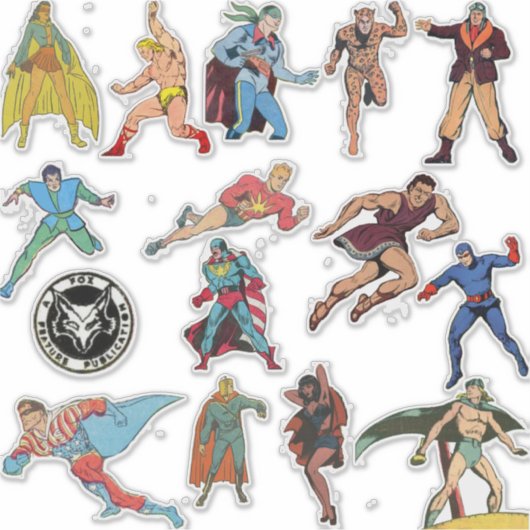 Fox Features Sticker Set #3 (Vorderseite)