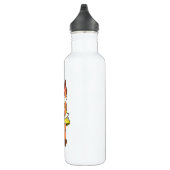 Fox Female mit Rock Edelstahlflasche (Rechts)