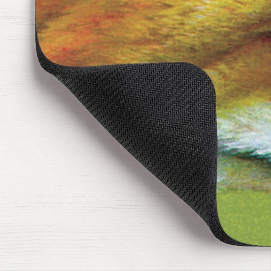 Fox Fine Art Maus-Matte Mousepad (Ecke)