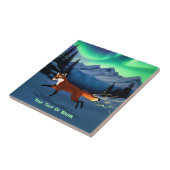 Fox Fire - Northern Lights Fliese (Seite)