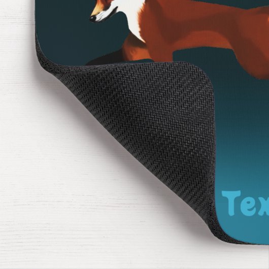 Fox Fire - Northern Lights Mousepad (Ecke)