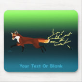 Fox Fire - Northern Lights Mousepad (Vorne)