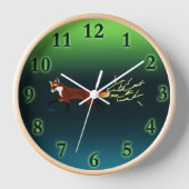 Fox Fire - Northern Lights Uhr (Vorderseite)