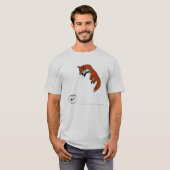 Fox-Fischen T-Shirt (Vorne ganz)