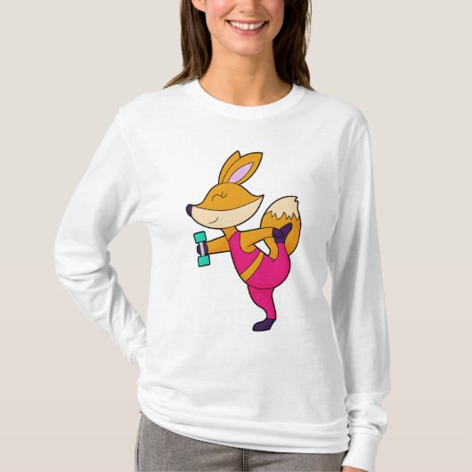 Fox Fitness Dumbbell T-Shirt (Vorderseite)