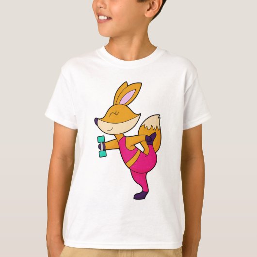 Fox Fitness Dumbbell T-Shirt (Vorderseite)