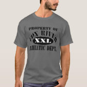 Fox-Fluss-athletische Abteilung T-Shirt (Vorderseite)