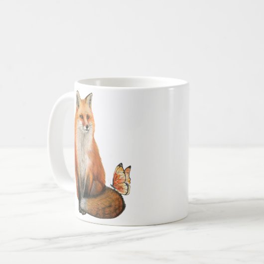 Fox & Flutter Kaffeetasse (Vorderseite Links)