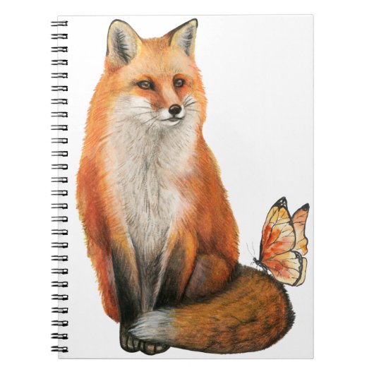 Fox & Flutter Notizblock (Vorderseite)