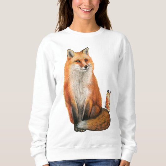 Fox & Flutter Sweatshirt (Vorderseite)