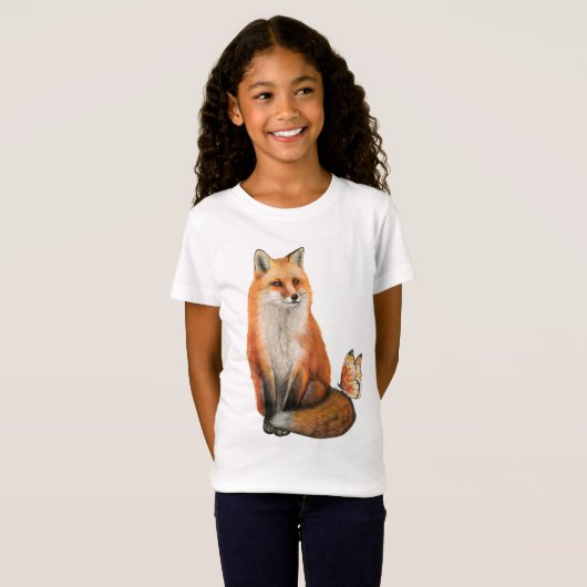 Fox & Flutter T-Shirt (Vorne ganz)