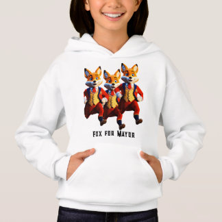 "Fox for Mayor: Vintag Vibes T-Shirt" Hoodie