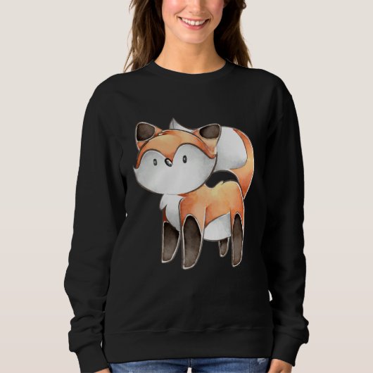 Fox for women men children 3 sweatshirt (Vorderseite)
