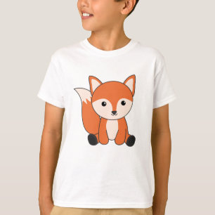 Fox Forest Animal Foxes Orange Kawaii Animes T-Shirt