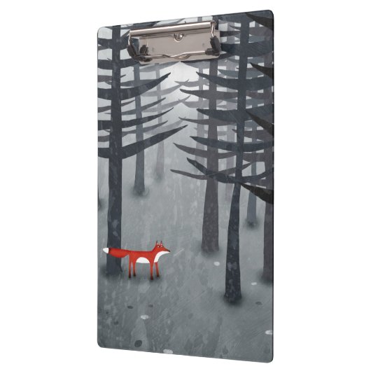 Fox Forest Art Klemmbrett (Links)