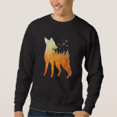Fox forest fox hunter hunting Fox  2 Sweatshirt (Vorderseite)