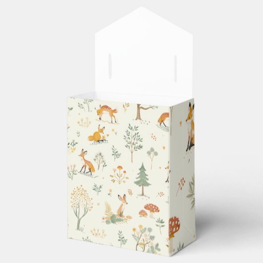 "Fox Forest Geschenkboxen Bag" Geschenkschachtel (Geöffnet)